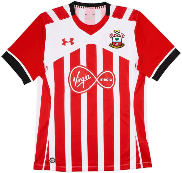 2016-17 Southampton Home Shirt Virgil #17 - 10/10 - (L)
