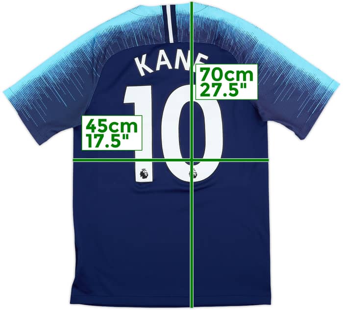 2018-19 Tottenham Away Shirt Kane #10 - 7/10 - (S)