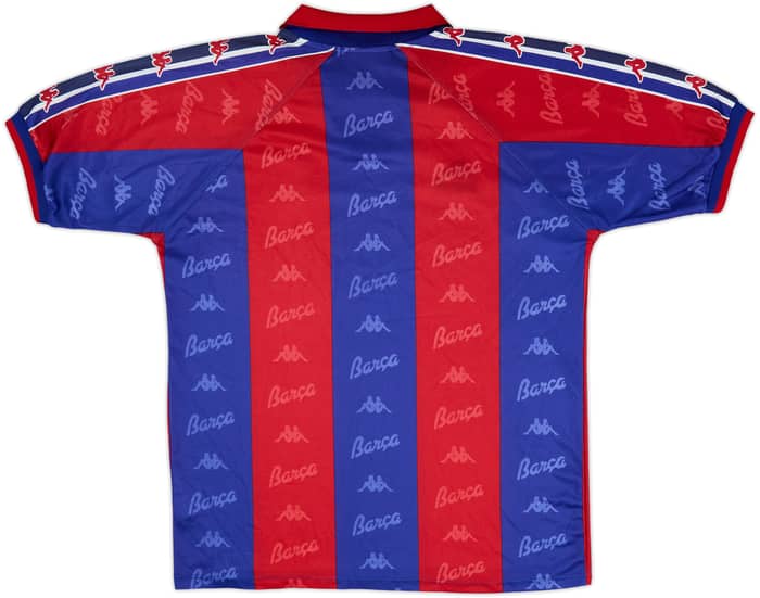 1995-97 Barcelona Home Shirt - 8/10 - (S)