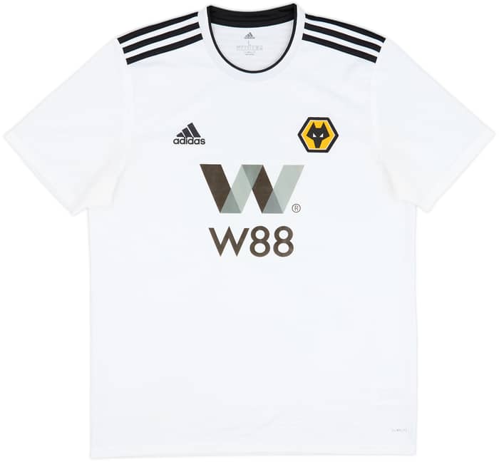 2018-19 Wolves Away Shirt Raul #9 - 8/10 - (L)
