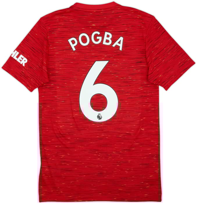 2020-21 Manchester United Home Shirt Pogba #6 - 8/10 - (S)