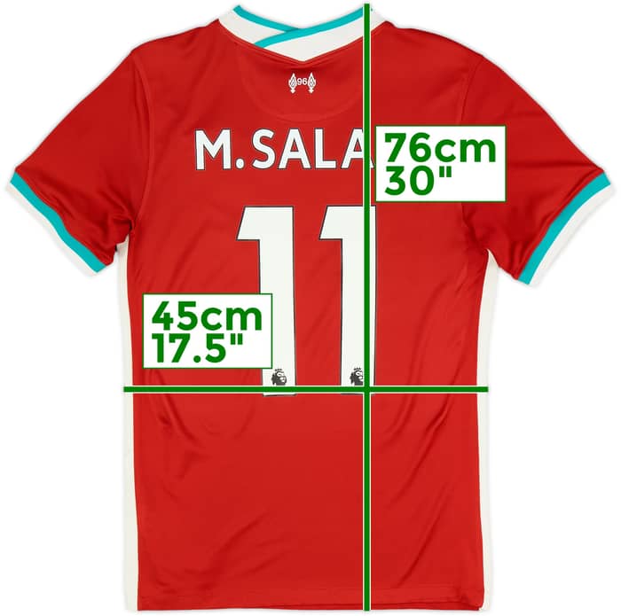 2020-21 Liverpool Local Camiseta M.Salah #11 - 6/10 - (S)