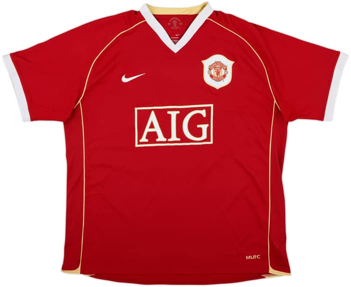 2006-07 Manchester United Home Shirt Rooney #8 - 5/10 - (XL)