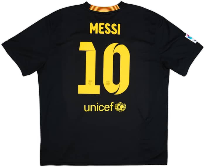 2013-14 Barcelona Tercera Camiseta Messi #10 - 8/10 - (XXL)
