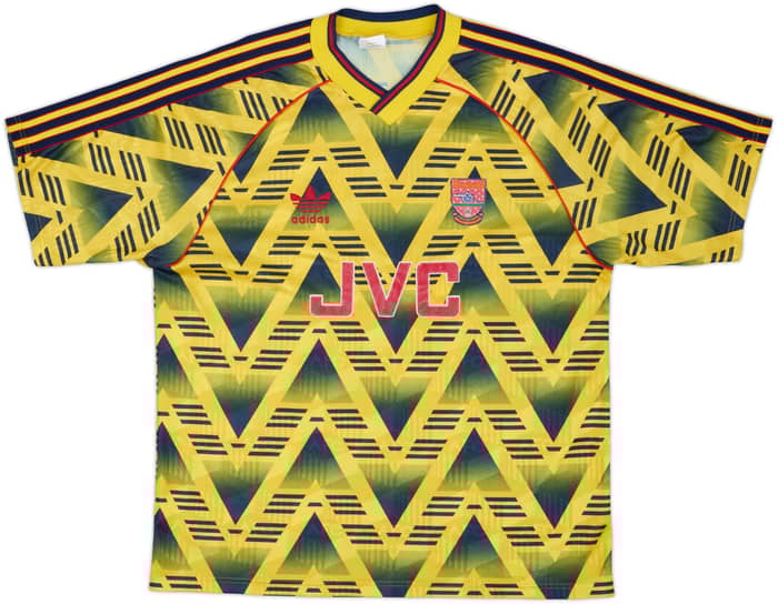 1991-93 Arsenal Away Shirt - 8/10 - (L)