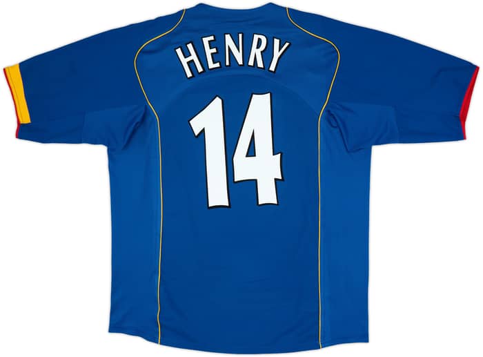 2004-06 Arsenal Away Shirt Henry #14 - 8/10 - (XL)