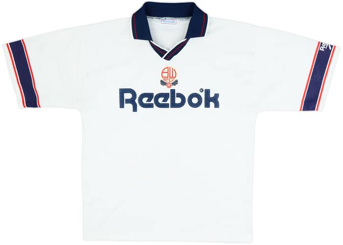 1995-97 Bolton Home Shirt - 8/10 - (L)