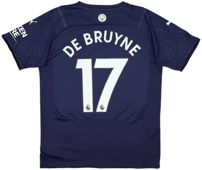 2021-22 Manchester City Third Shirt De Bruyne #17 - 8/10 - (M)