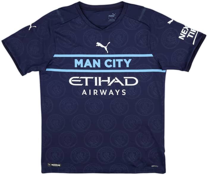 2021-22 Manchester City Third Shirt De Bruyne #17 - 8/10 - (M)