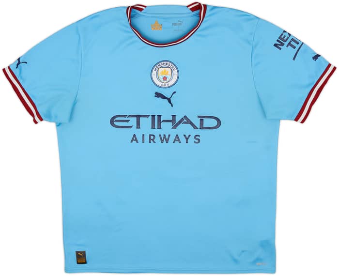 2022-23 Manchester City Camiseta Local Haaland #9 - 6/10 - (L)