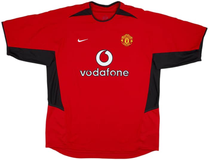 2002-04 Manchester United Home Shirt V.Nistelrooy #10 - 8/10 - (XL)