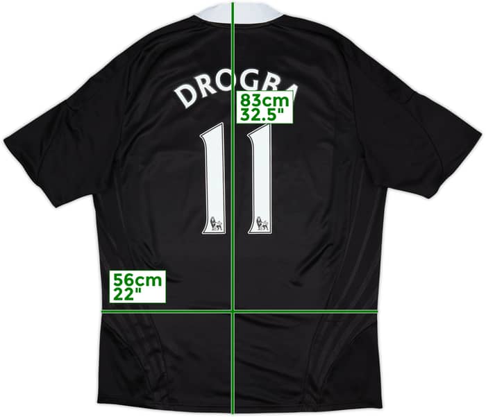 2008-09 Chelsea Away Shirt Drogba #11 - 8/10 - (XL)