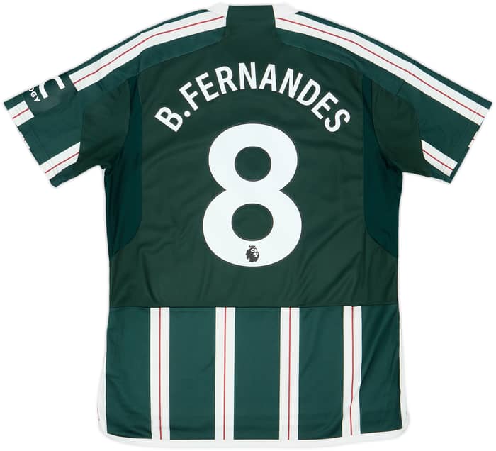 2023-24 Manchester United Away Shirt B.Fernandes #8 - 8/10 - (L)
