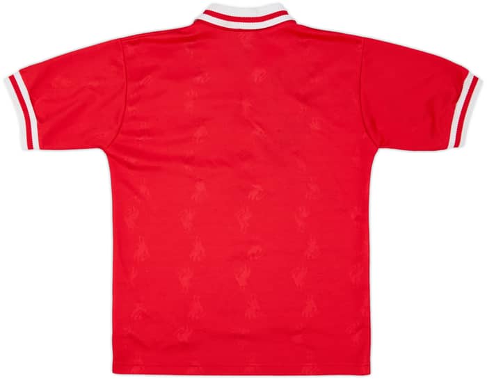 1996-98 Liverpool Home Shirt - 8/10 - (L.Boys)
