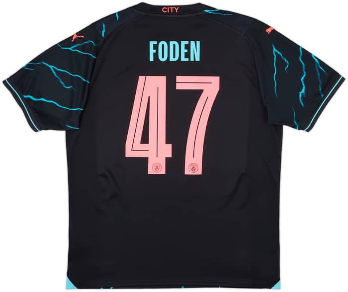 2023-24 Manchester City Third Shirt Foden #47 - 10/10 - (L)