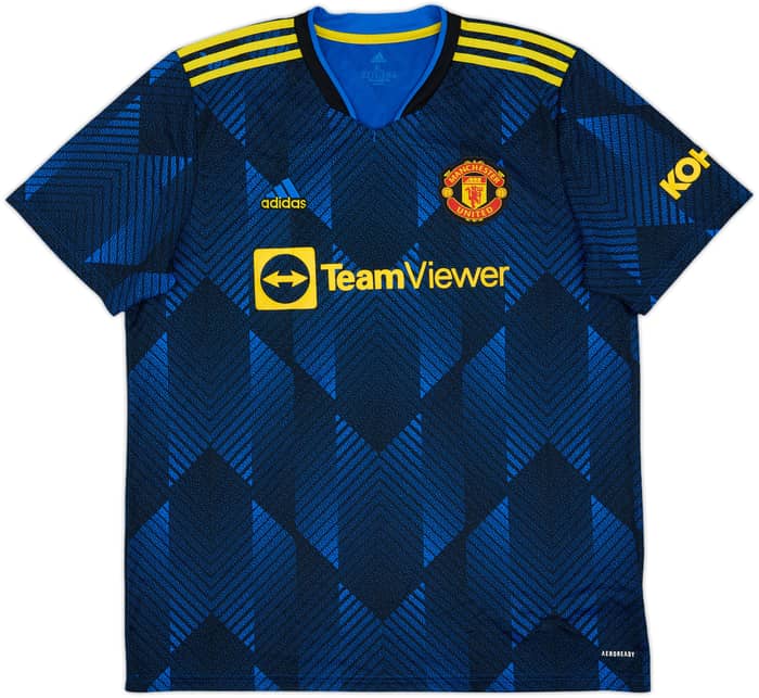 2021-22 Manchester United Third Shirt Ronaldo #7 - 7/10 - (XL)