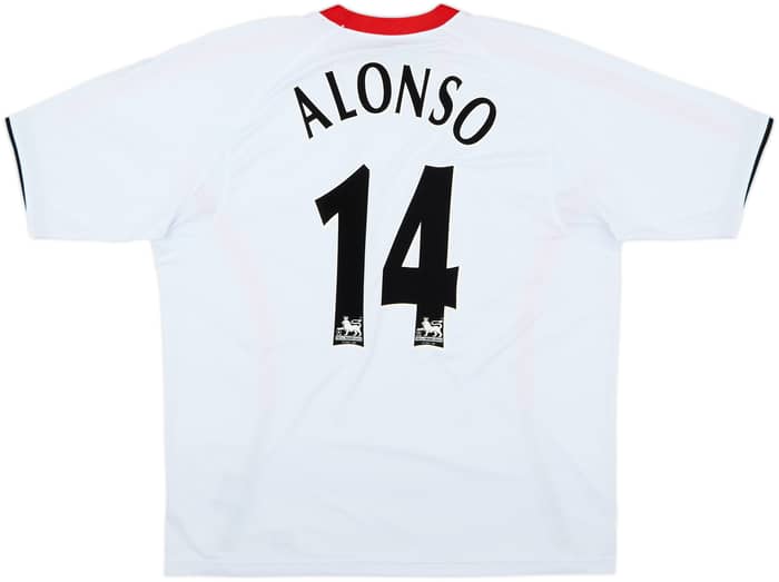 2005-06 Liverpool Away Shirt Alonso #14 - 6/10 - (XL)