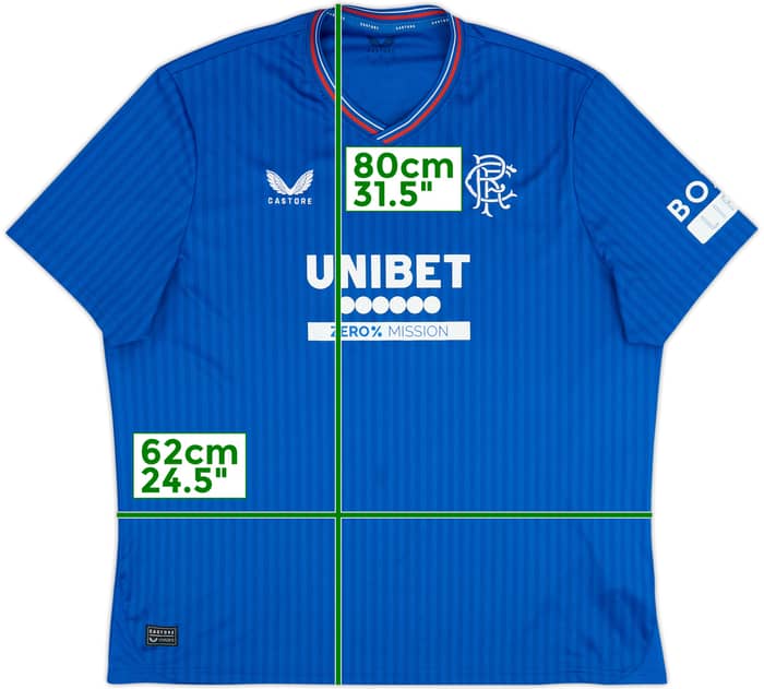 2023-24 Rangers Home Shirt - 9/10 - (3XL)