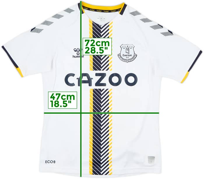 2021-22 Everton Third Shirt - 10/10 - (M)