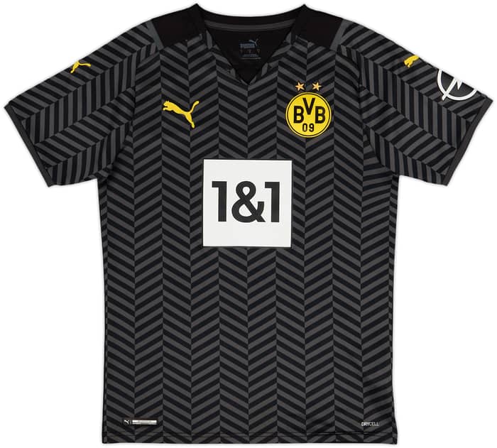 Camiseta de visitante del Borussia Dortmund 2021-22 Bellingham #22 - 9/10 - (S)
