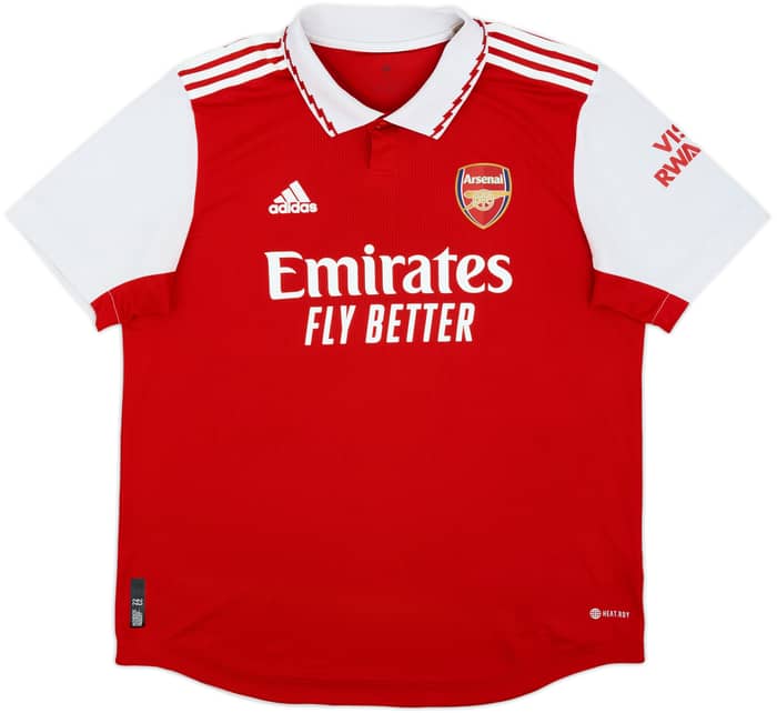 2022-23 Arsenal Authentic Home Shirt Odegaard #8 - 8/10 - (XL)