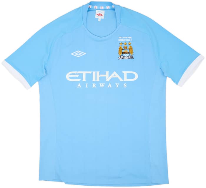 2010-11 Manchester City Home Shirt Zabaleta #5 - 8/10 - (L)