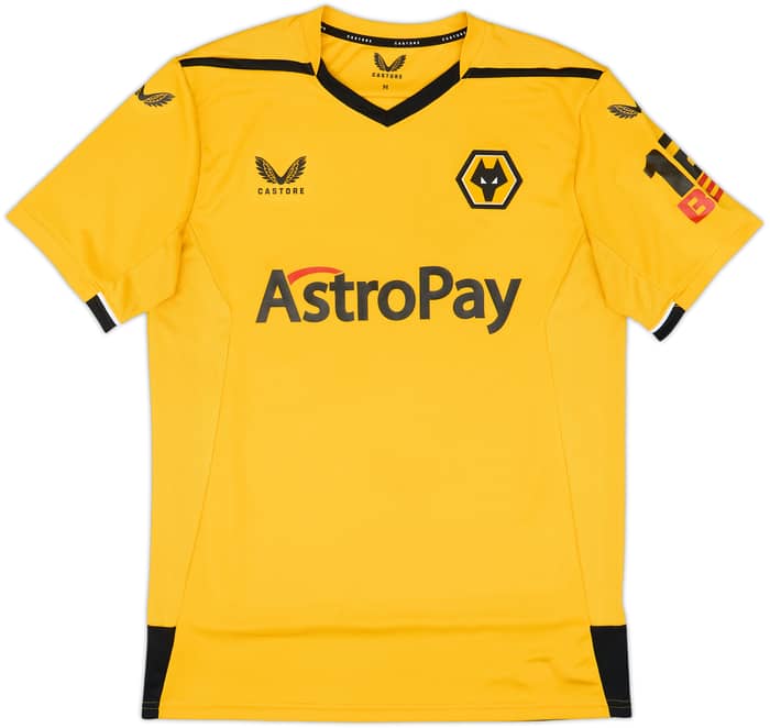 2022-23 Wolves Home Shirt Neves #8 - 8/10 - (M)
