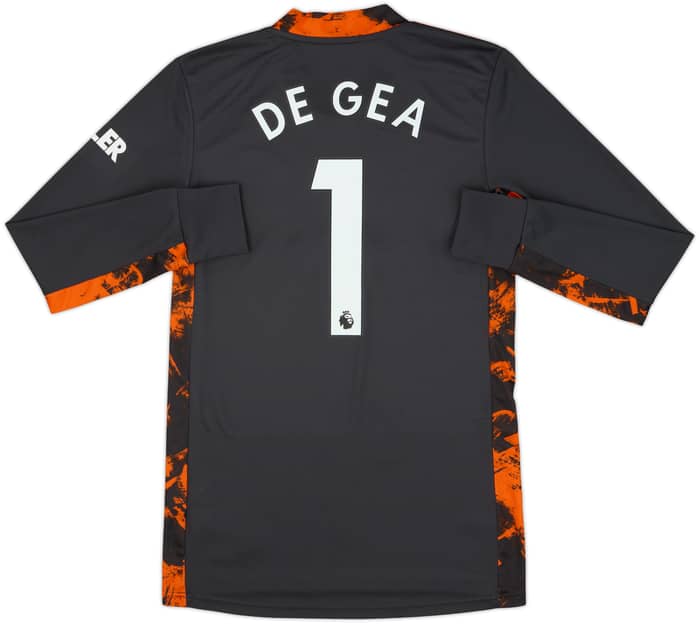 2020-21 Manchester United Player Issue GK Shirt De Gea #1 - 10/10 - (S)