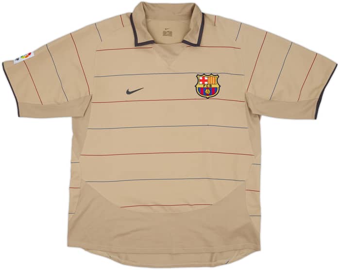 2003-05 Barcelona Camiseta Visitante Ronaldinho #10 - 8/10 - (L)