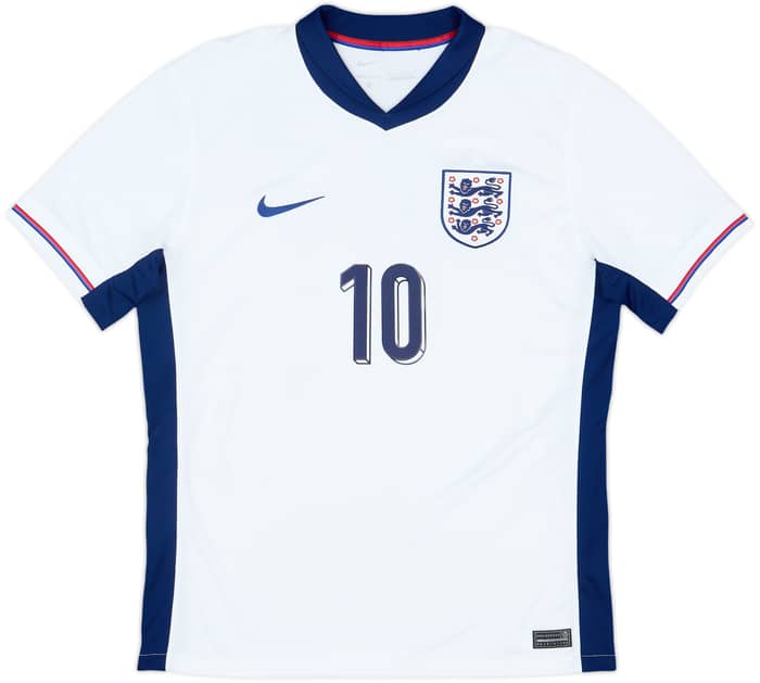 2024-25 England Home Shirt Bellingham #10 - 8/10 - (M)
