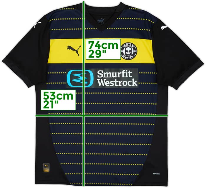 2024-25 Wigan Away Shirt - 10/10 - (L)