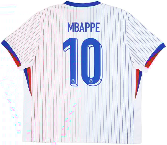 Camiseta de visitante de Francia 2024-25 Mbappe #10 - 10/10 - (XXL)