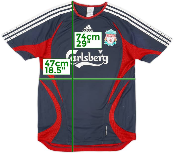 2006-07 Liverpool adidas Formotion Training Shirt - 5/10 - (M)