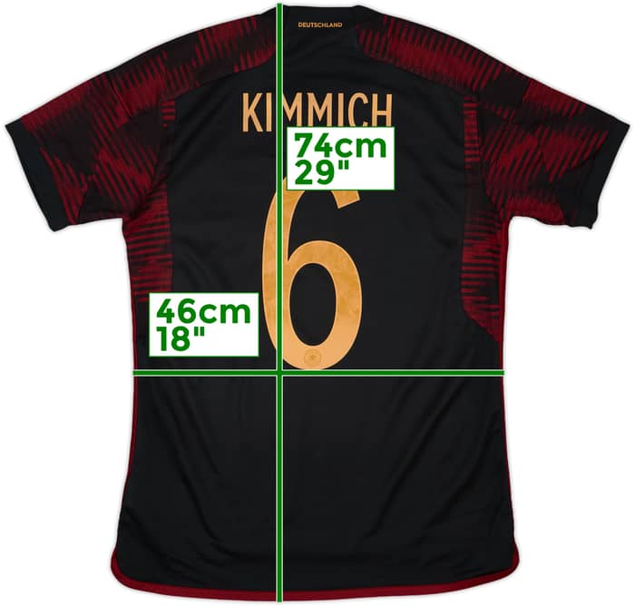 2022-23 Germany Away Shirt Kimmich #6 - 8/10 - (M)