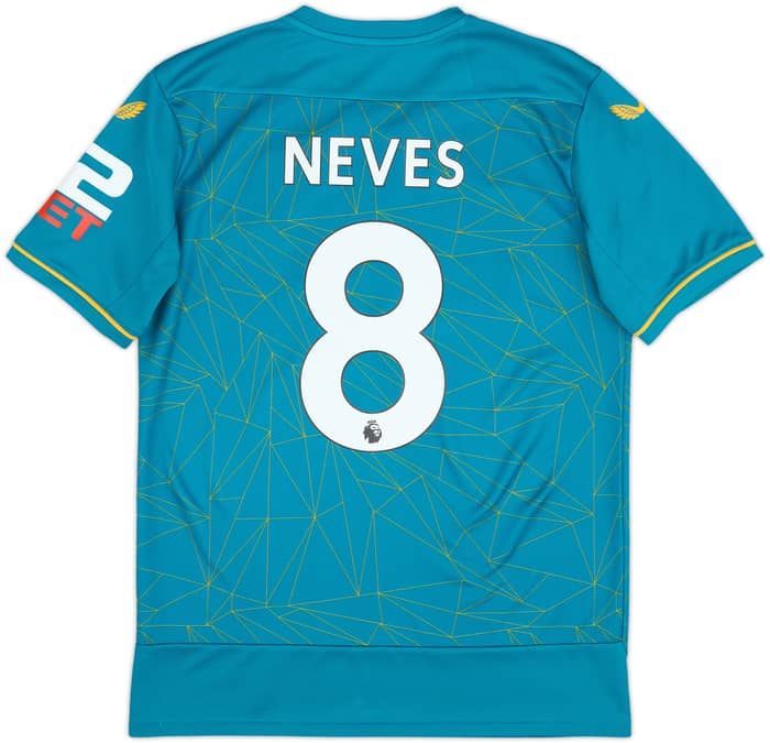 2022-23 Wolves Away Shirt Neves #8 - 10/10 - (M)
