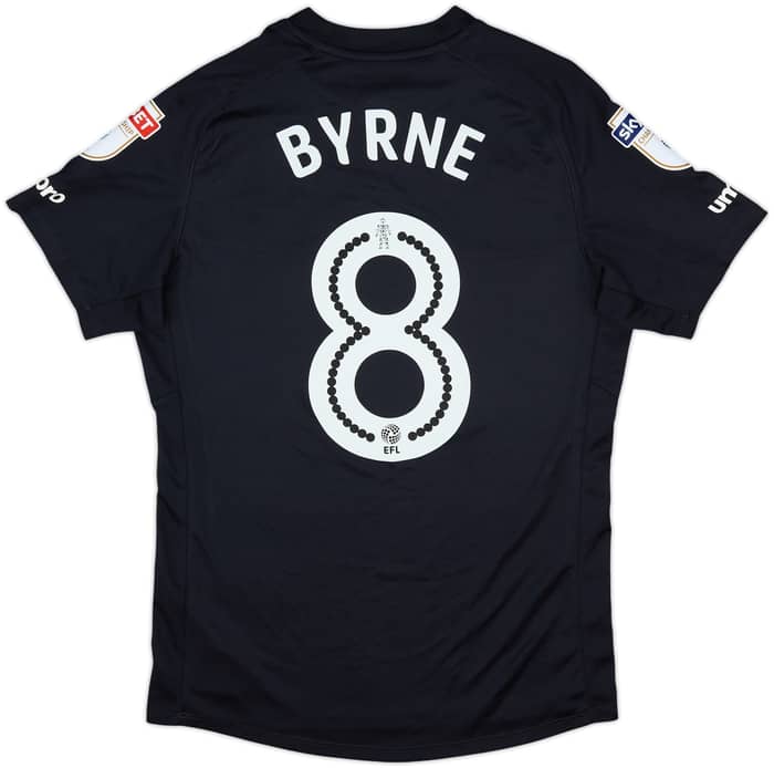 2016-17 Blackburn Away Shirt Byrne #8 - 10/10 - (Women's S)