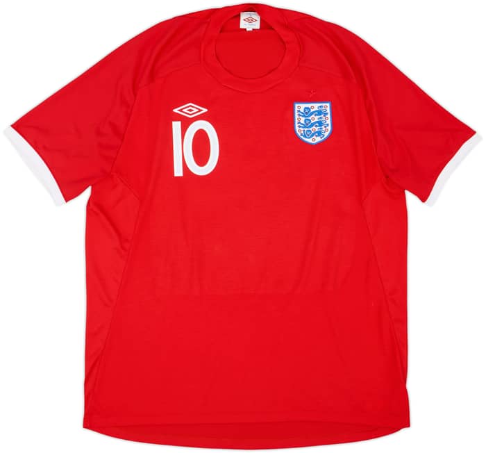 2010-11 England Away Shirt Rooney #10 - 10/10 - (3XL)