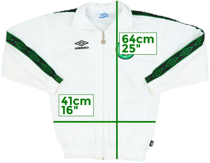 1994-95 Celtic Chaqueta de chándal Umbro - 7/10 - (M. Niños)