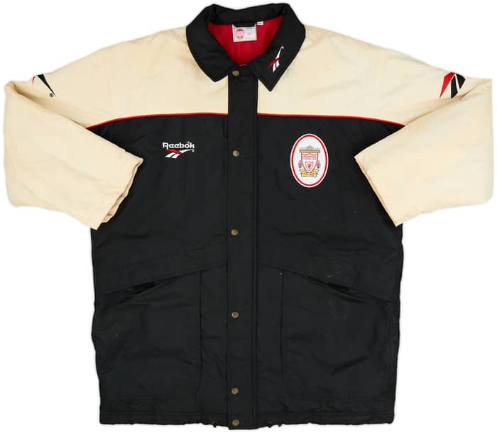 1998-99 Liverpool Reebok Padded Bench Coat - 7/10 - (XL)