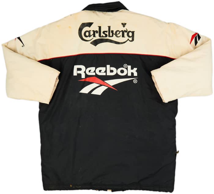 1998-99 Liverpool Reebok Padded Bench Coat - 7/10 - (XL)