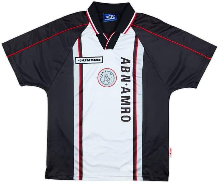 1998-99 Ajax Camiseta Visitante F.De Boer #4 - 8/10 - (S)