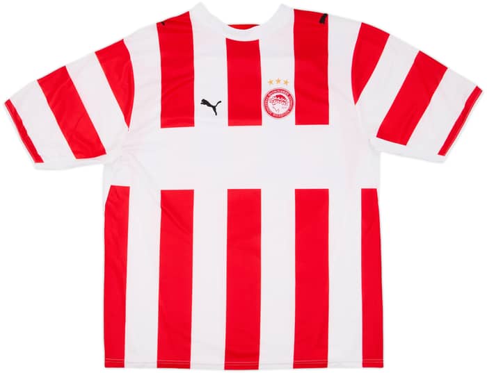 2006-07 Olympiakos Camiseta de Local - 8/10 - (L)