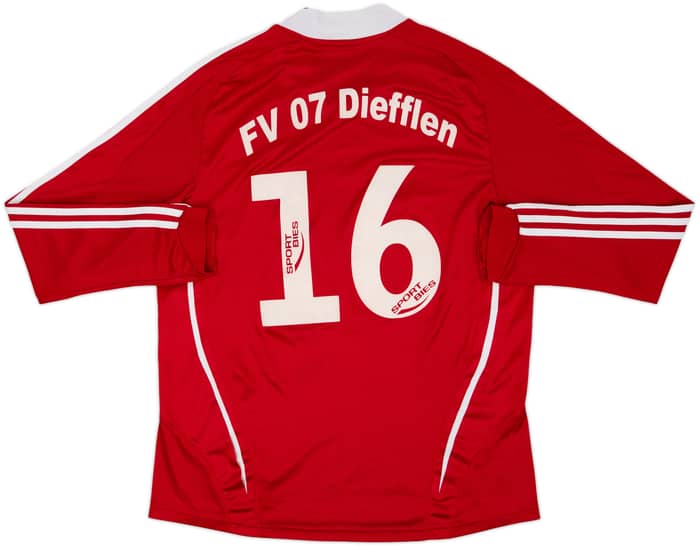 2008-09 adidas Template L/S Shirt #16 - 8/10 - (L)