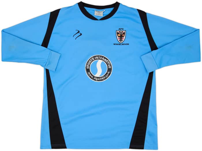 2008-09 Wimbledon GK Shirt #1 - 6/10 - (L)