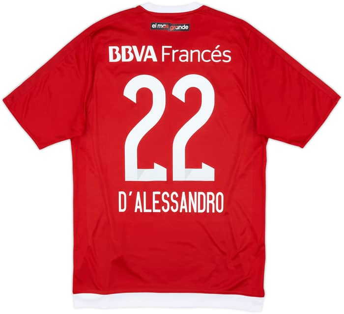 2016-17 River Plate Away Shirt D'Alessandro #22 - 5/10 - (S)
