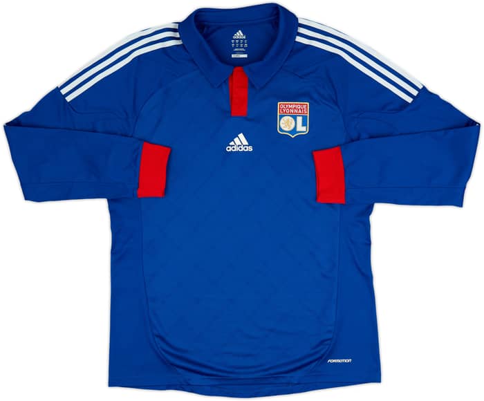 2012-13 Lyon Authentic Away L/S Shirt Lisandro #9 - 9/10 - (XL)