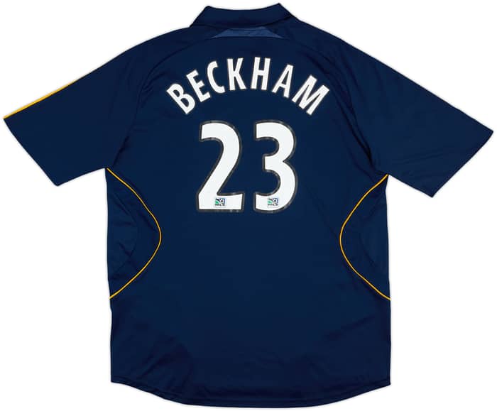 2007-08 LA Galaxy Away Shirt Beckham #23 - 4/10 - (XXL)