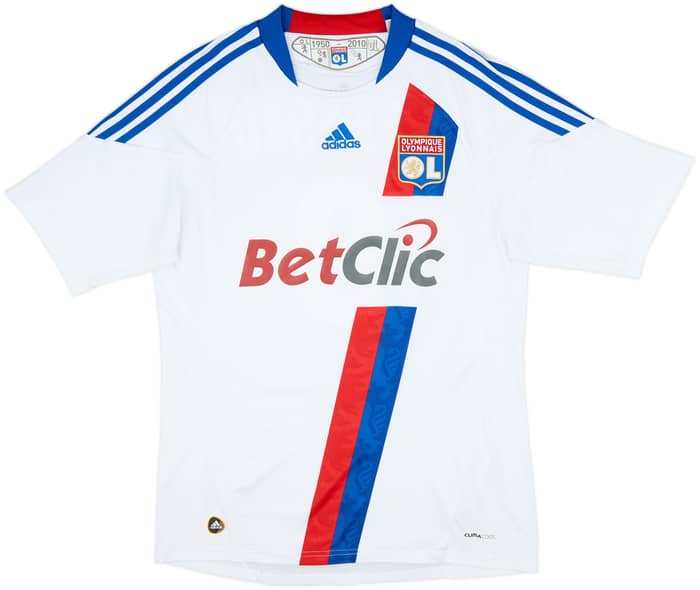 2010-11 Lyon Home Shirt Lisandro #9 - 9/10 - (M)