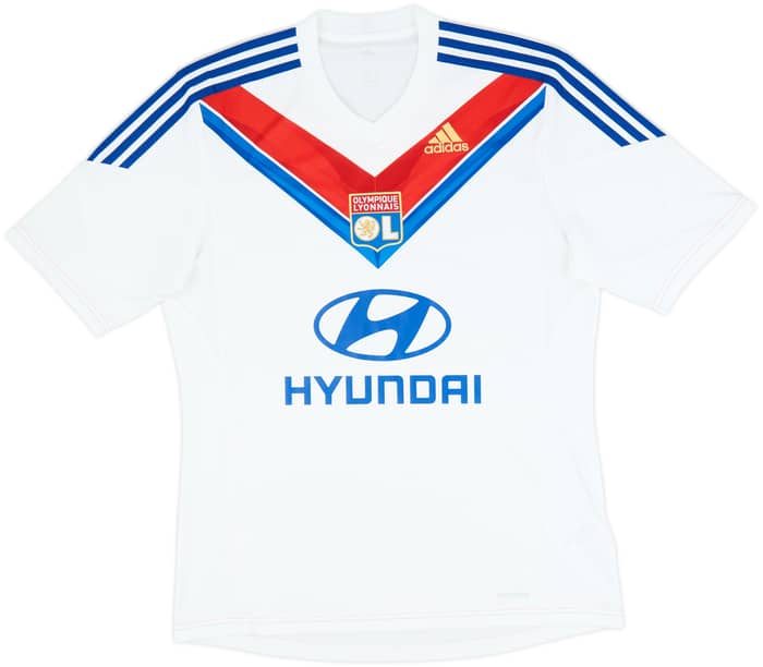 2013-14 Lyon Home Shirt - 9/10 - (L)