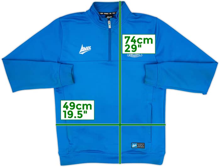2012-13 Kilmarnock Avec Sudadera de entrenamiento con cuarto de cremallera - 6/10 - (S)